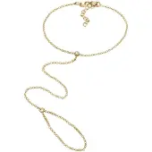 Elli - Armband - Dames handketting basis met kristallen in 925 sterling zilver - Dames