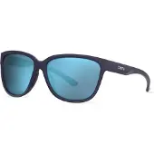 Smith Zonnebril - - Monterey - Gepolariseerd - 100% UV - Mat paars / blauwe lenzen