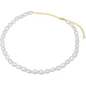 Valero Pearls Ketting goud / parelwit