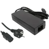 CoreParts POS Printer Adapter (50 W), Voeding voor notebooks, Zwart