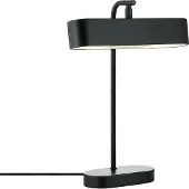 Nordlux Bureaulamp Merlin, zwart, Werkkamer / Kantoor, metaal, bureaulamp