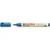 Edding Viltstift 25 eco rond 1mm blauw | 10 stuks