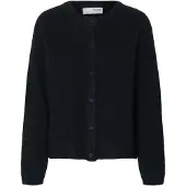 Selected Gebreid vest 'SLFLulu' saffier