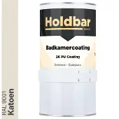 Holdbar Badkamercoating Katoen (RAL 9001) 1 kg