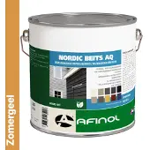 Afinol Nordic Beits AQ Zomergeel 2,5 liter