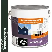 Afinol Systeemverf-Schakelverf Dennengroen (RAL 6009) 2,5 liter
