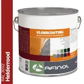 Afinol Vloercoating Helderrood (RAL 3002) 2,5 liter
