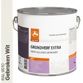 OAF PRO Grondlak Professioneel Gebroken Wit (RAL 9010) 2,5 liter