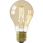 Calex 6x LED lamp E27 | Peer A60 | Filament | Goud | 2100K | Dimbaar | 7.5W (60W)