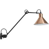 DCW éditions Gras nr. 304 L40 Wandlamp Raw copper|White | Conical