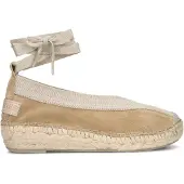 Shabbies Dames Espadrilles Palma - Bruin - Maat 42