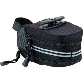 Ges T-bar Saddle Bag Zwart