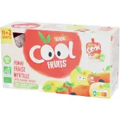 Vitabiosa Cool Fruits Appel - Aardbei - Bosbes Bio 12x90 g Voeding