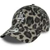 New Era Pet '9Forty LA Dodgers' greige / donkergrijs / zwart / wit