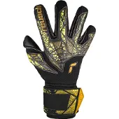 Reusch Sporthandschoenen 'Attrakt Duo Finger Support' geel / goud / zwart