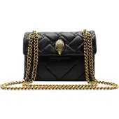 Kurt Geiger Dames Mini leren tas Kensington zwart (OSFA), Casual, Leer 1470805109