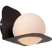 Lucide DAVY - Wandlamp Badkamer - 1xG9 - IP44 - Zwart