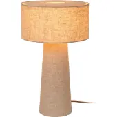 Lucide Decoratieve tafellamp in de vorm van een paddenstoel, gemaakt van linnen, geschikt voor de woonkamer of slaapkamer. 1xE27, 240W, merk