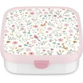 Mepal Bento lunchbox groot Campus Little Dutch - 1.25 l - Inclusief 2 uitneembare lekdichte bentobakjes & vorkje - Fairy Wonders