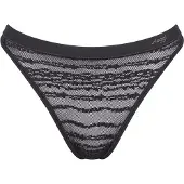 Sloggi FREE Evolve String Lace Dames Onderbroek - ZWART