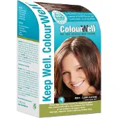 Colourwell 100% natuurlijke haarkleuring kastanje bruin 100 gram