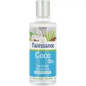 Groupe LEA Nature Natessance Biologische Kokosolie 100% Puur Koudgeperst Multifunctioneel Gebruik 100 ml Etherische olie