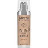 Lavera Vloeibare foundation Hyaluron Nude Warm 30 ml Flesjes