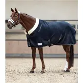 Waldhausen Zweetdeken Modern - Paardendeken - Rose Goud - 205 cm - Blauw