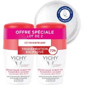 VICHY Deodorant Anti-Transpiratie Stress Resist 72h DUO 2x50 ml Roller