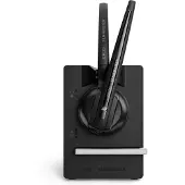 Epos IMPACT D 10 USB On Ear headset DECT Mono Zwart Noise Cancelling Microfoon uitschakelbaar (mute) Telefoon