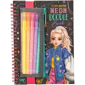 TOPModel - TOPModel neon doodle kleurboek