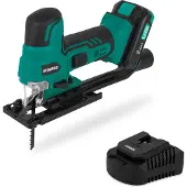 Vonroc Accu Decoupeerzaag 20V – T-handgreep | Incl. 4.0Ah accu en snellader