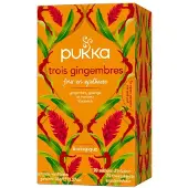 Pukka Biologische Thee Three Ginger 20 stuks