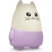 BigBen Interactive Nachtlamp Lumin'Us Kat, kattenmotief, dimbaar met timer, modelnummer AU388053