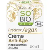 Groupe LEA Nature SO BIO Etic Précieux Argan Anti-Ageing Crème 50 ml Huidcrème