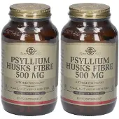 Solgar Psyllium Husks Fibre | Vezels 500 mg 2x200 St Capsules