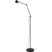 Lucide MILNE - Vloerlamp - LED Dimb. - 1x8W 2700K - Zwart