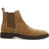 Manfield Taupe suède chelsea boots | Maat 43