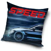 Carbotex Sierkussen Sportauto 40x40 cm (inclusief vulling)