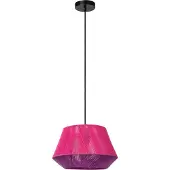 Lucide JESSICA - Hanglamp - Ø 30 cm - 1xE27 - Roze - Japandi