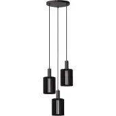 Lucide 3-lichts hanglamp Lambres zwart