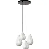 Lucide Cinzia 8-Light Hanglamp White 4 Lights