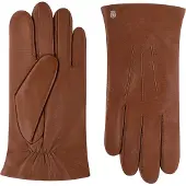 Roeckl Vingerhandschoenen 'DOVER' camel / cognac / oker