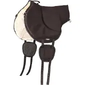 Jansen BARE BACK PAD FAUX FUR Zwart