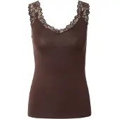 Vero Moda Top 'VMROSA' chocoladebruin