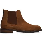 Van lier Cognac suède chelsea boots | Maat 40
