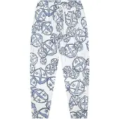 Schiesser Pyjamabroek ' 150 YEARS ' blauw / offwhite