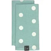 Himla Polka Servet - set van 2 - Mint