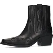 Manfield Cowboylaarzen zwart