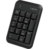 Logilink ID0201 numeriek toetsenbord Notebook Bluetooth Zwart